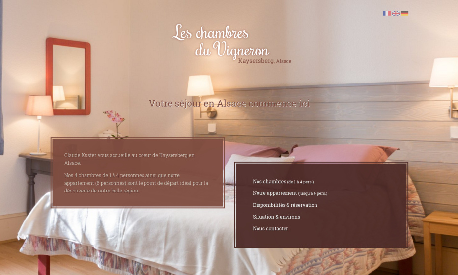 Les Chambres du Vigneron