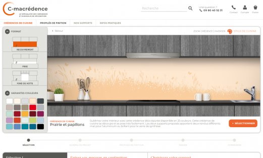 Site C-macrédence par Aire Libre, version desktop