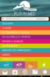 Site Ville de Plouhinec par Aire Libre, version mobile