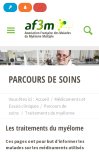 Site AF3M par Aire Libre, version mobile